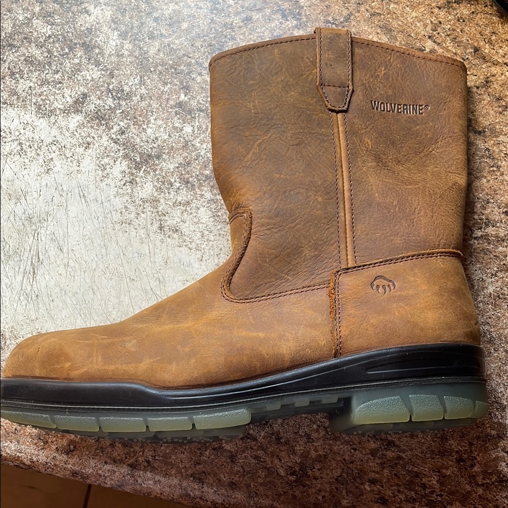 Wolverine Men's Brown Work Boots